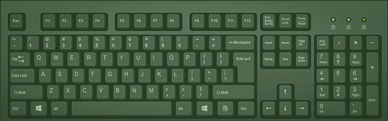 Computer keyboard